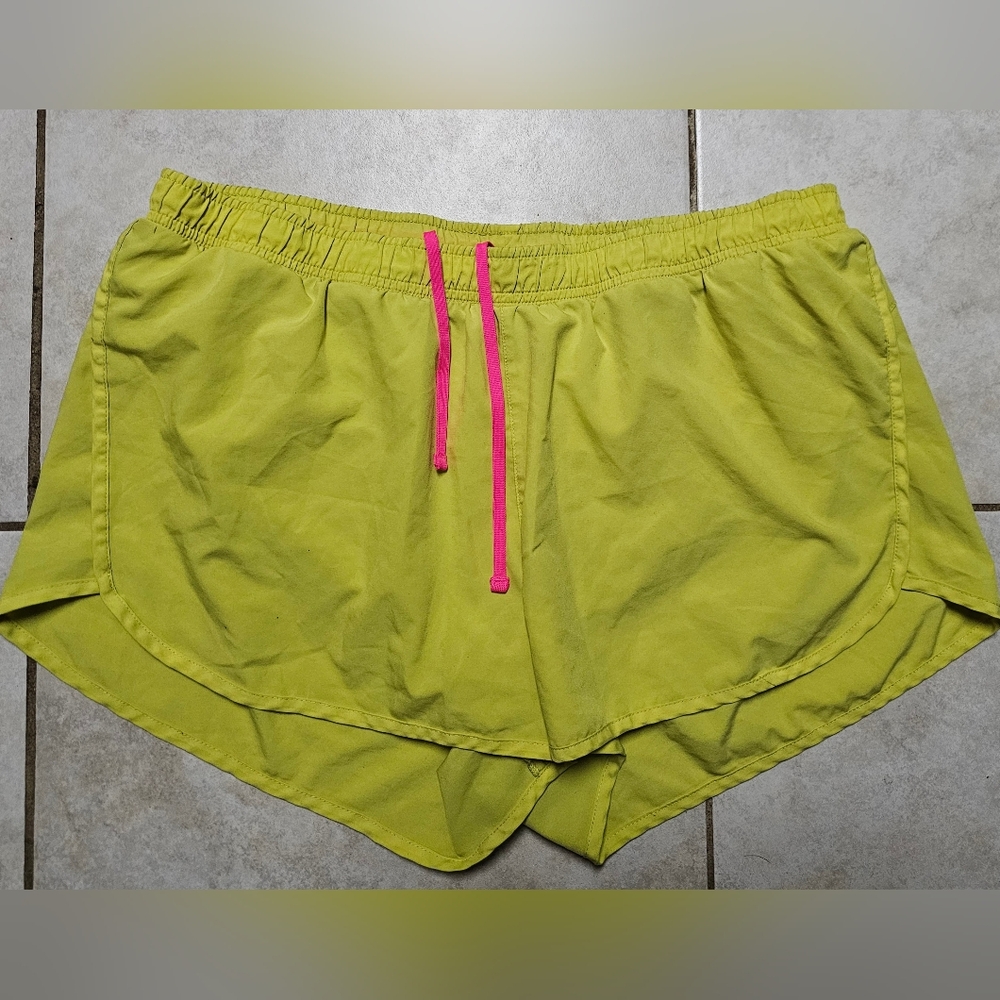 Old navy active large shorts athletic running neon